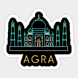 Agra Sticker